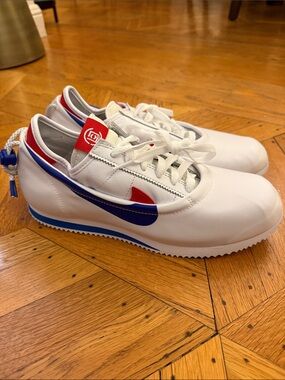 CLOT x Nike Cortez Clotez Forrest Gump Red Blue White Size 11